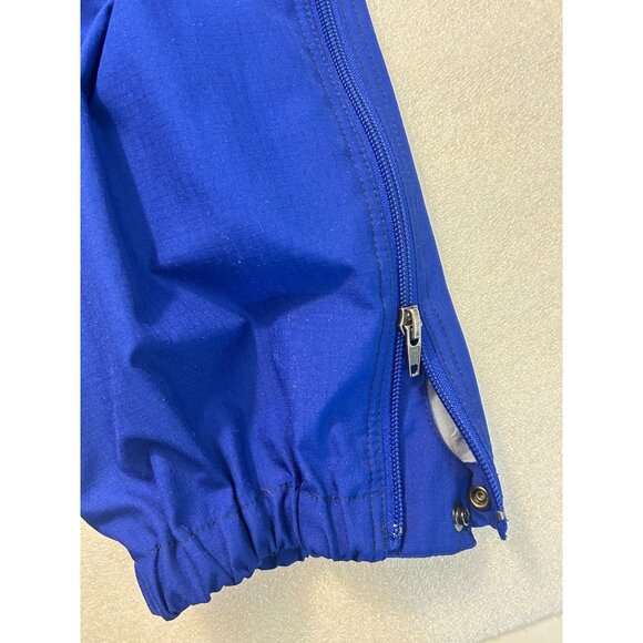 Patagonia Royal Blue Lightweight Windbreaker Pants Hiking Ripstop Small - Picture 5 of 7